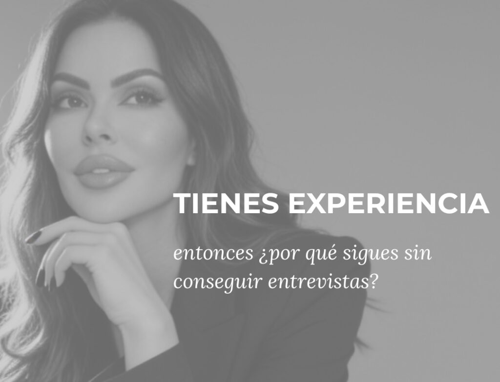 Profesional con experiencia preparándose para una entrevista de trabajo